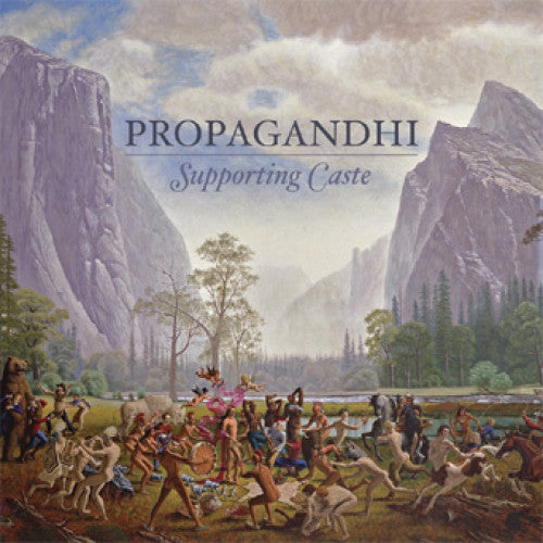 SMMR044-1 Propagandhi "Supporting Caste" LP Album Artwork
