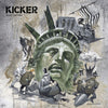 TANK114-1 Kicker "Pure Drivel" LP Album Artwork