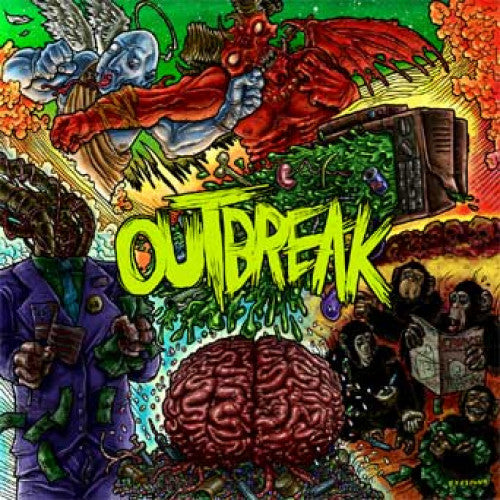 TF042-2 Outbreak "s/t" CD Album Artwork