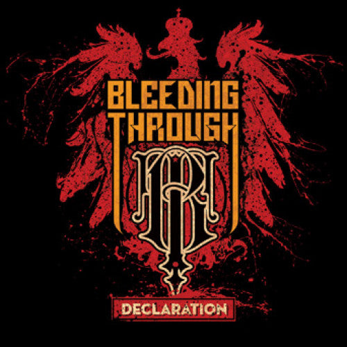 TK116-1/2 Bleeding Through "Declaration" LP/CD Album Artwork