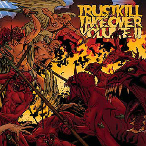 TK86-2 V/A "Trustkill Takeover Volume II" CD Album Artwork