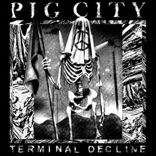 TLAL167-1 Pig City "Terminal Decline" 12"ep Album Artwork